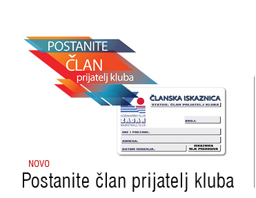 Postanite član prijatelj kluba